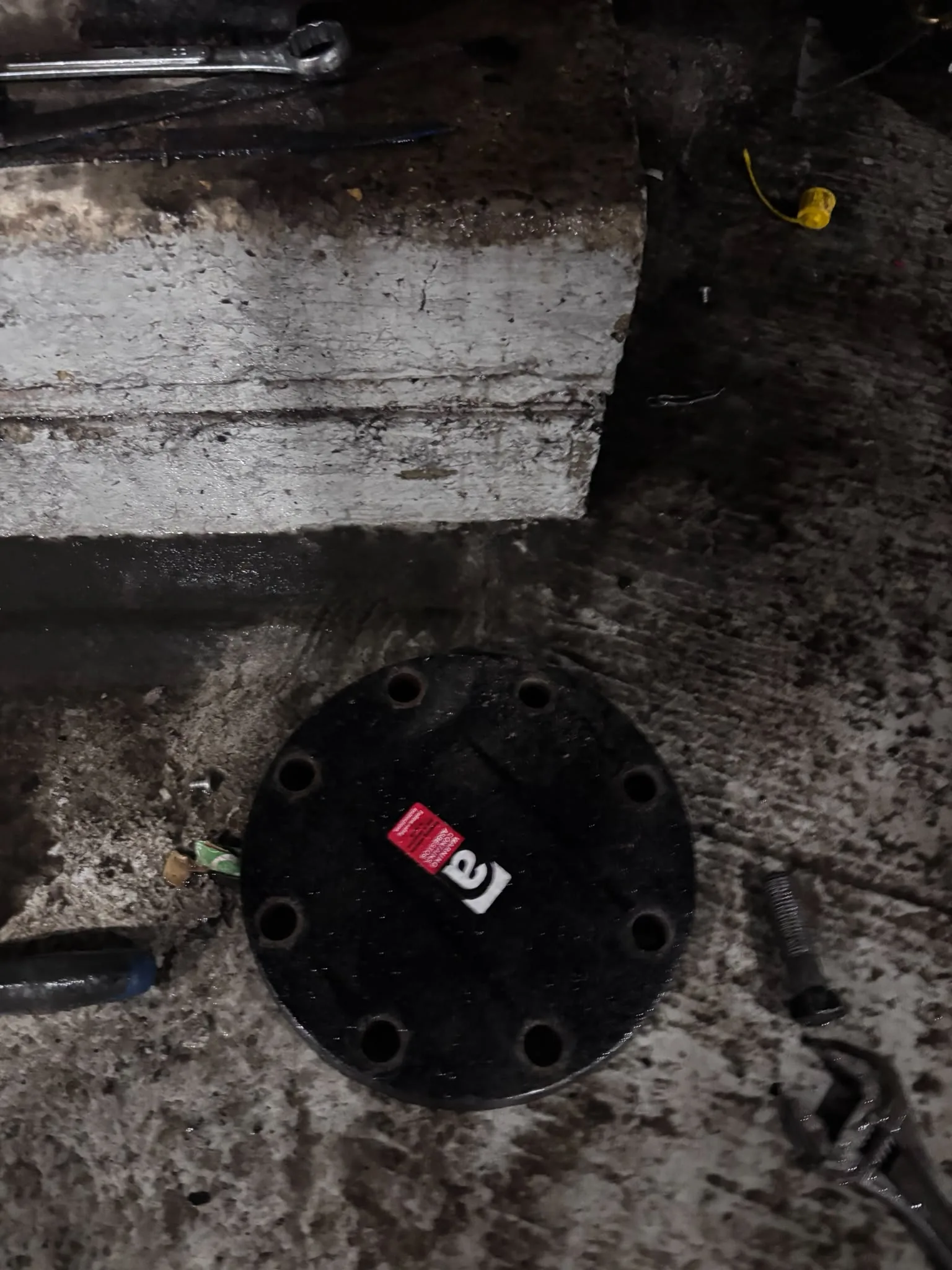 Artex scraping from a concrete ceiling during Winchmore Hill refurbishment