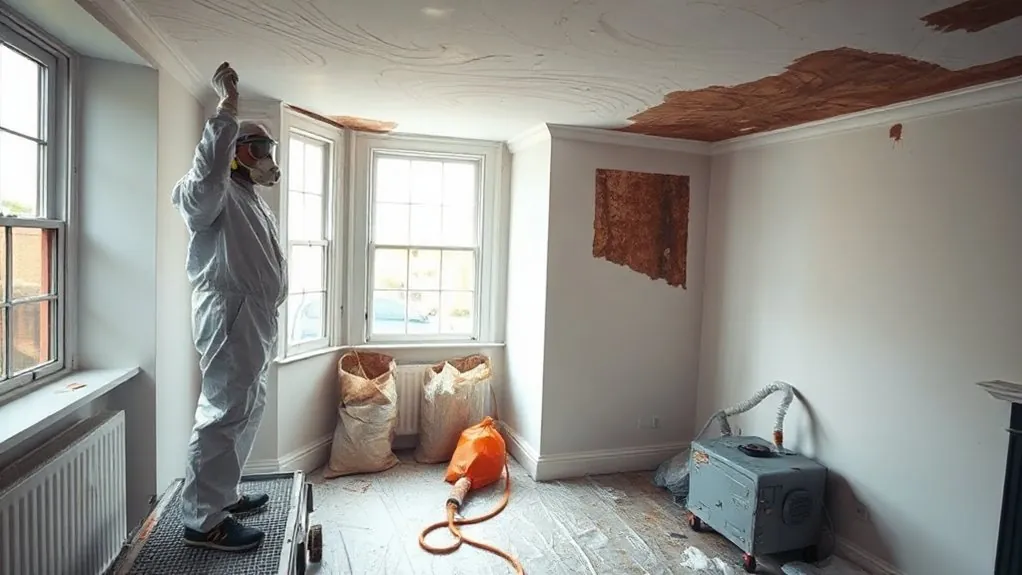 Asbestos Artex Removal in Winchmore Hill — HSE-licensed specialists