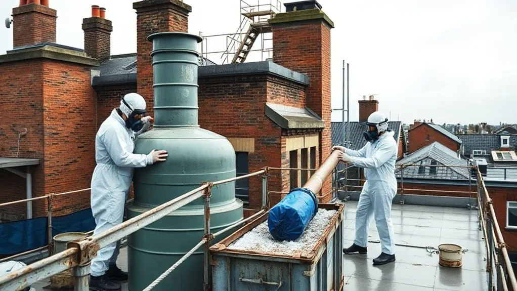 Water Tank & Flue Removal in Winchmore Hill — HSE-licensed specialists